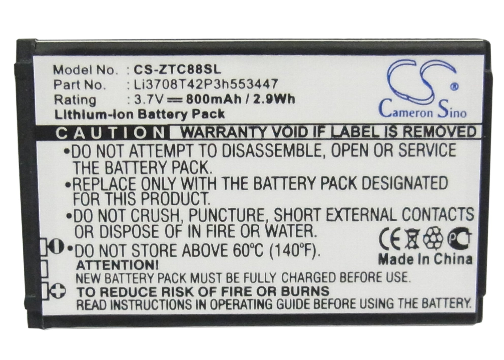 AtampT F160 Replacement Battery BatteryClerkcom Mobile Phone