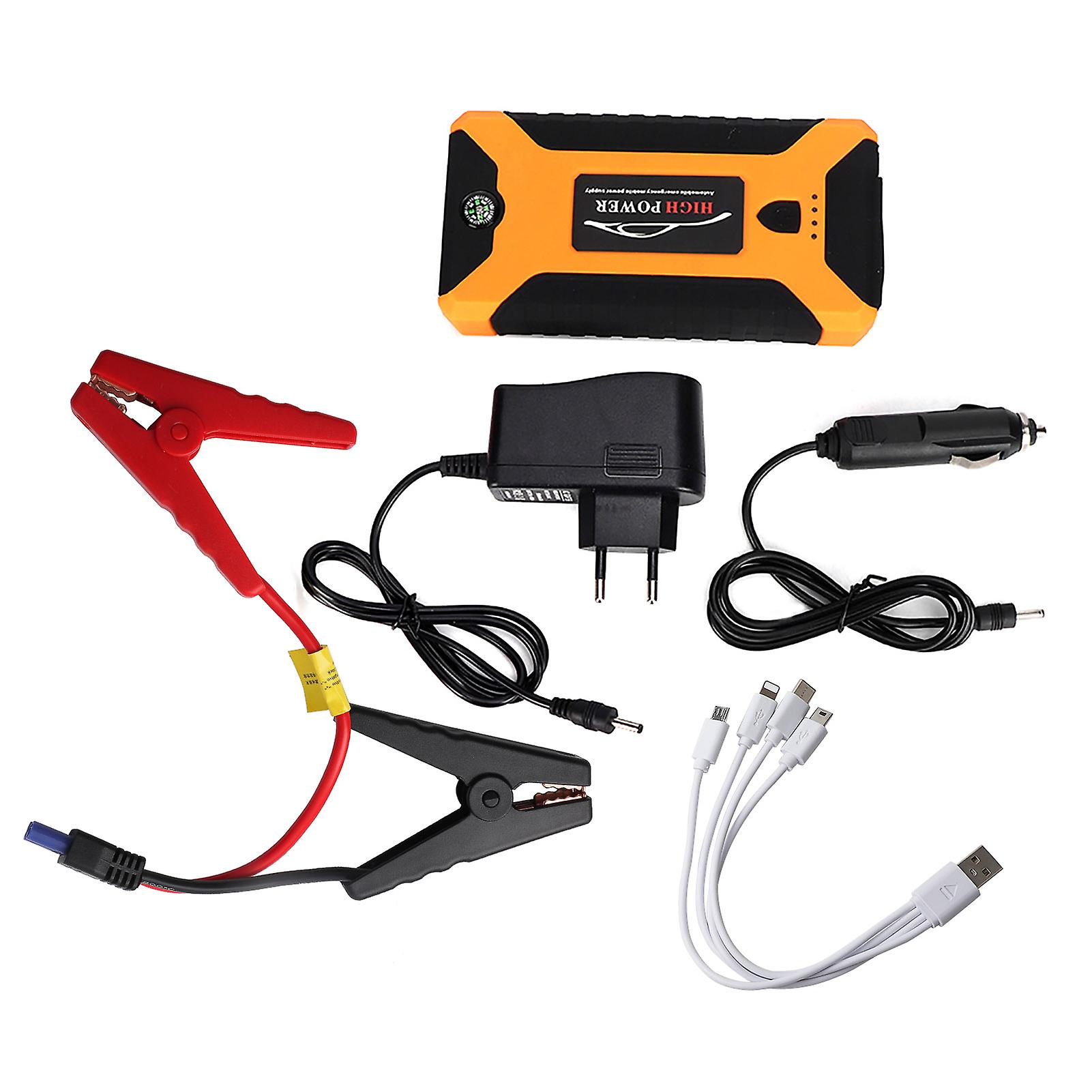 Automotive Emergency Start Power Supply 12v 20，000mah Sos Lamp Notebook Charger 110-240veu