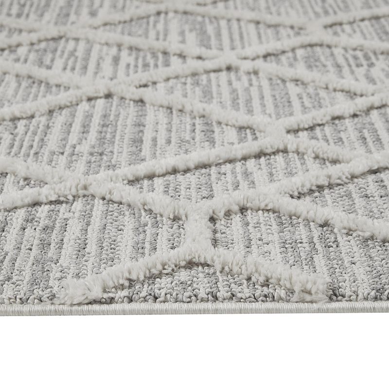 Madison Park Abigail Terni Pebble Washable Area Rug