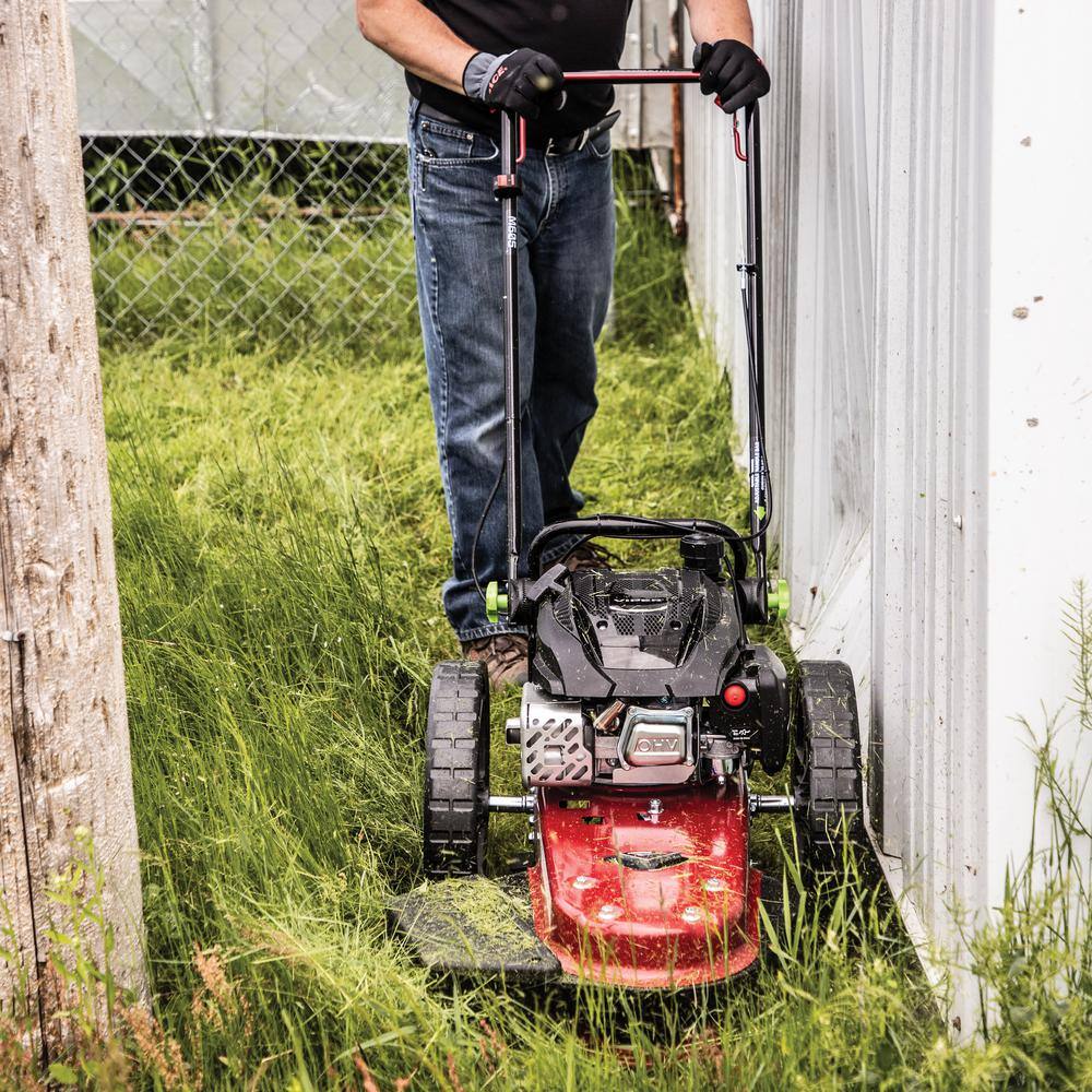 Earthquake 22 in. Cutting Width with 160cc 4-Cycle Gas Viper Engine Walk Behind String Mower 40314