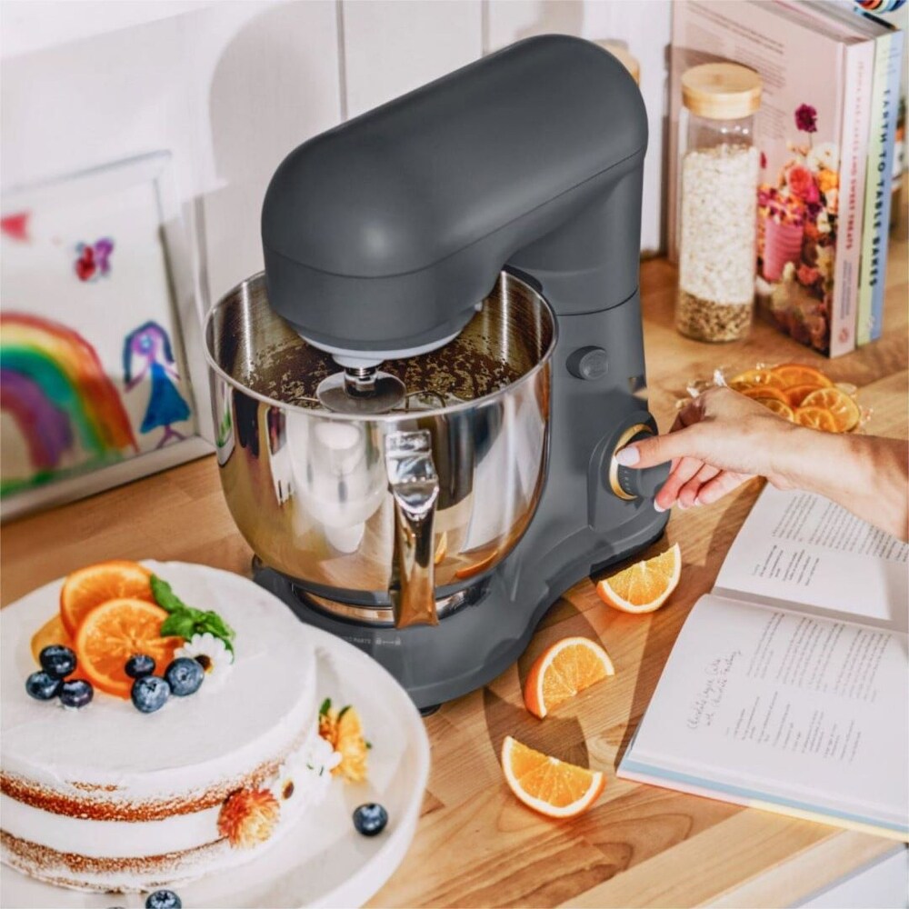 5.3QT Capacity Lightweight   Powerful Tilt Head Stand Mixer