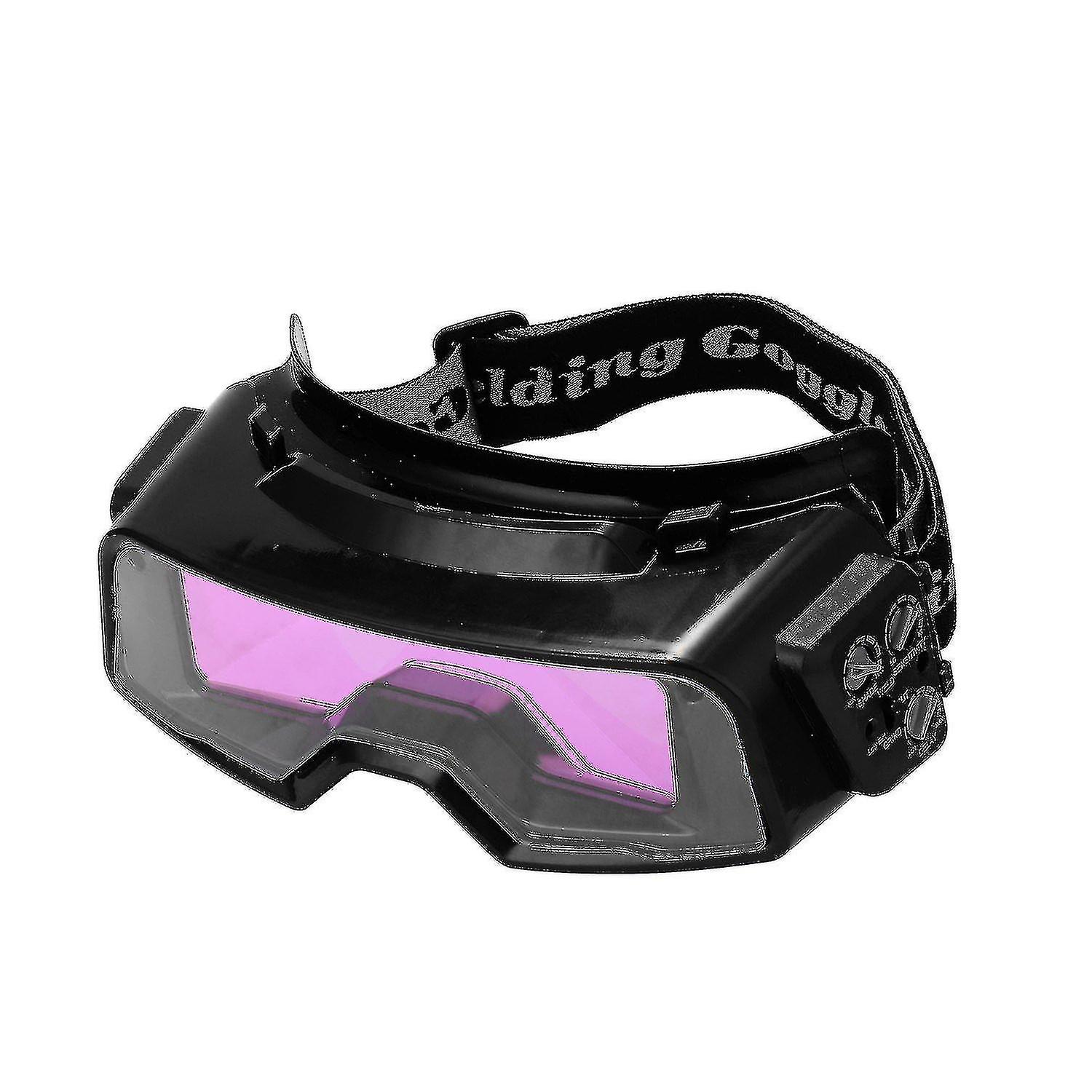 Auto Darkening Welding Goggles For Tig Mig Mma Professional Weld Glasses Multifunction Utility Tool