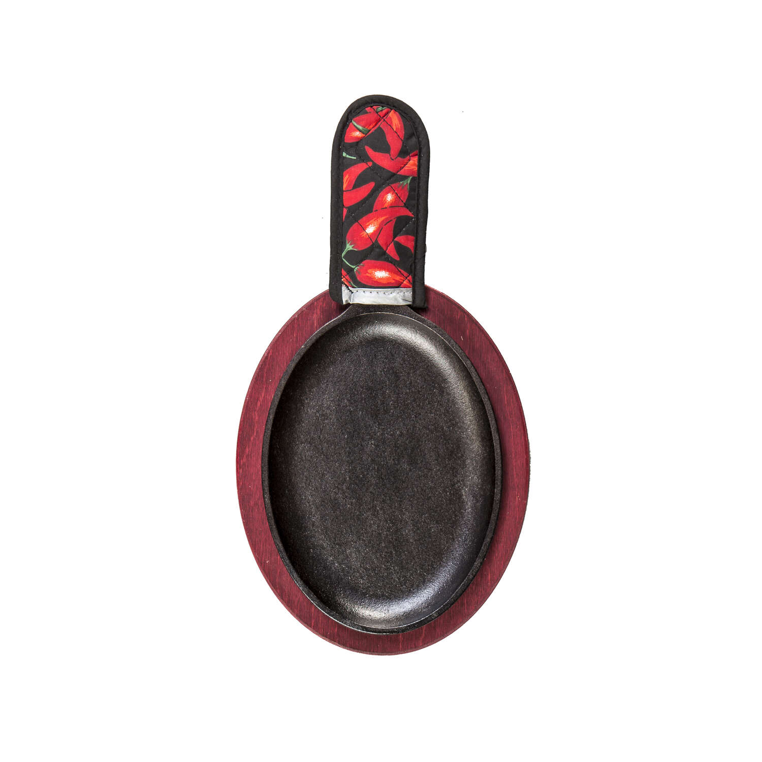 Lodge Cast Iron Fajita Set 5.5 in. 2 pt Black