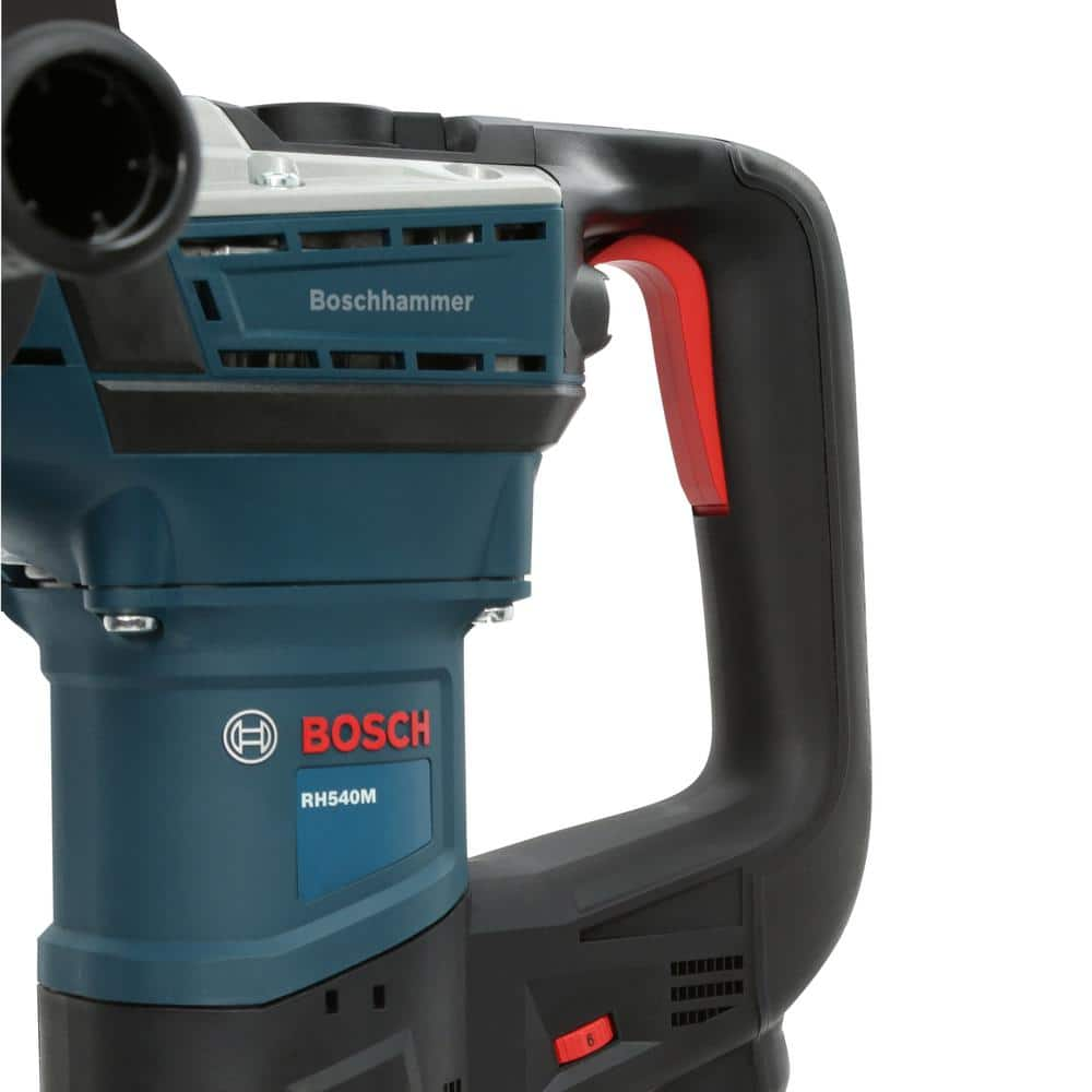 Bosch 12 Amp 1-9/16 in. Corded Variable Speed SDS-Max Combination Concrete/Masonry Rotary Hammer Drill with Carrying Case RH540M