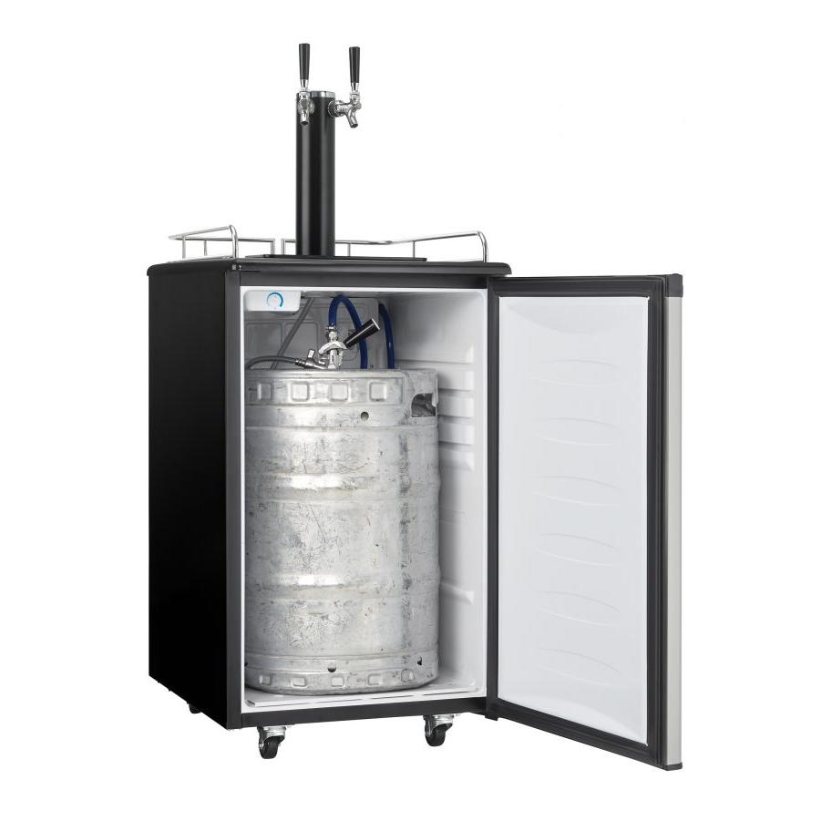 Danby 5.4 cu. ft. Freestanding Beer Dispenser DKC054A1BSL2DB