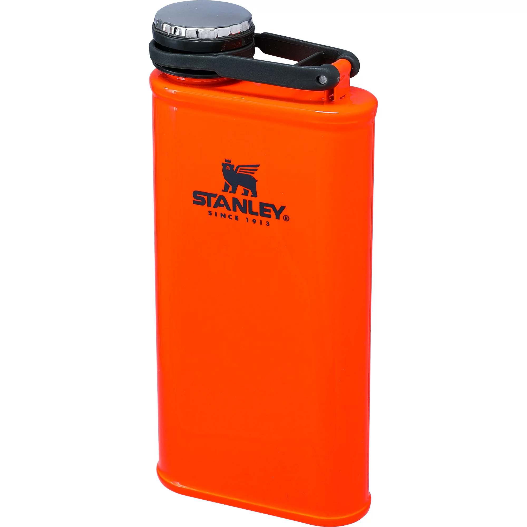 Stanley 8 oz Wide Mouth Flask， Blaze Orange