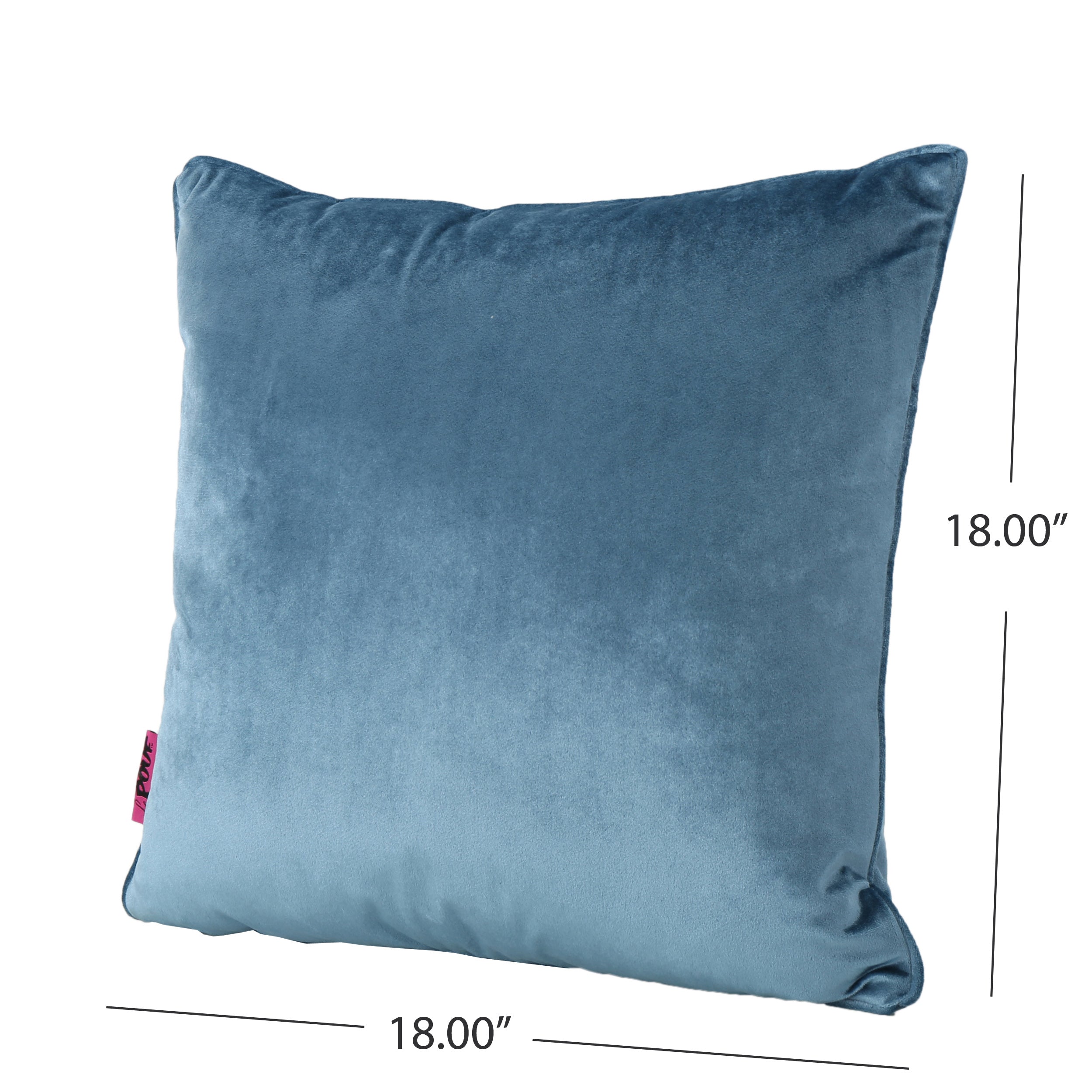 Isadora Modern Fabric Throw Pillow