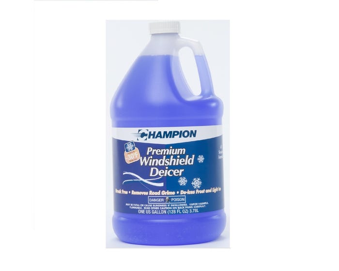 Champion Windshield Solvent and De-Icer 1 Gallon - CH844