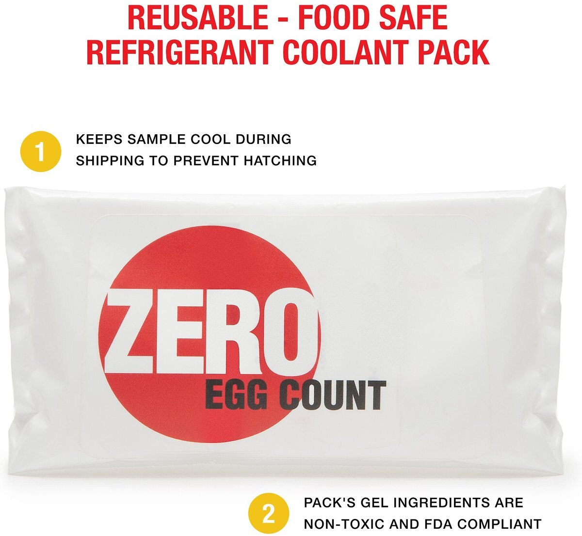 Zero Egg Count Equine Parasite and Worm Test Kit