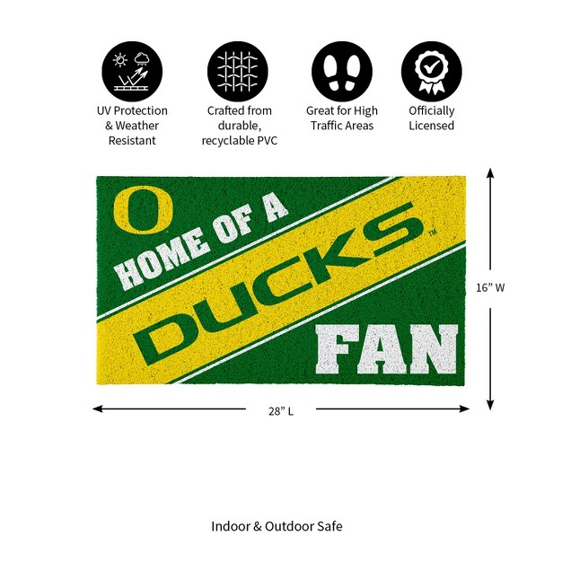 Evergreen University Of Oregon Pvc Mat Color