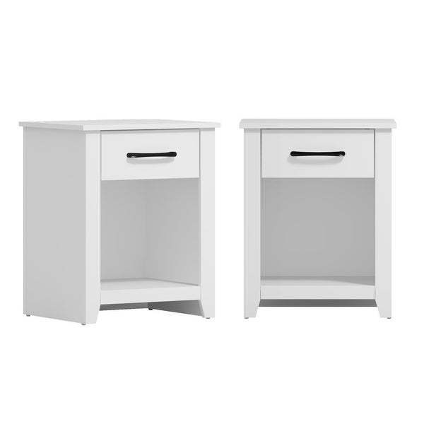 Gretta 1-Drawer Nightstand (23 in. H x 18.7 in. W x 15.7 in. D) (Set of 2) - - 37362397