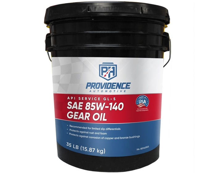 Providence Automotive Premium Multi-Purpose Gear Lube 85W 140， 5 Gallon  - PA-851405G