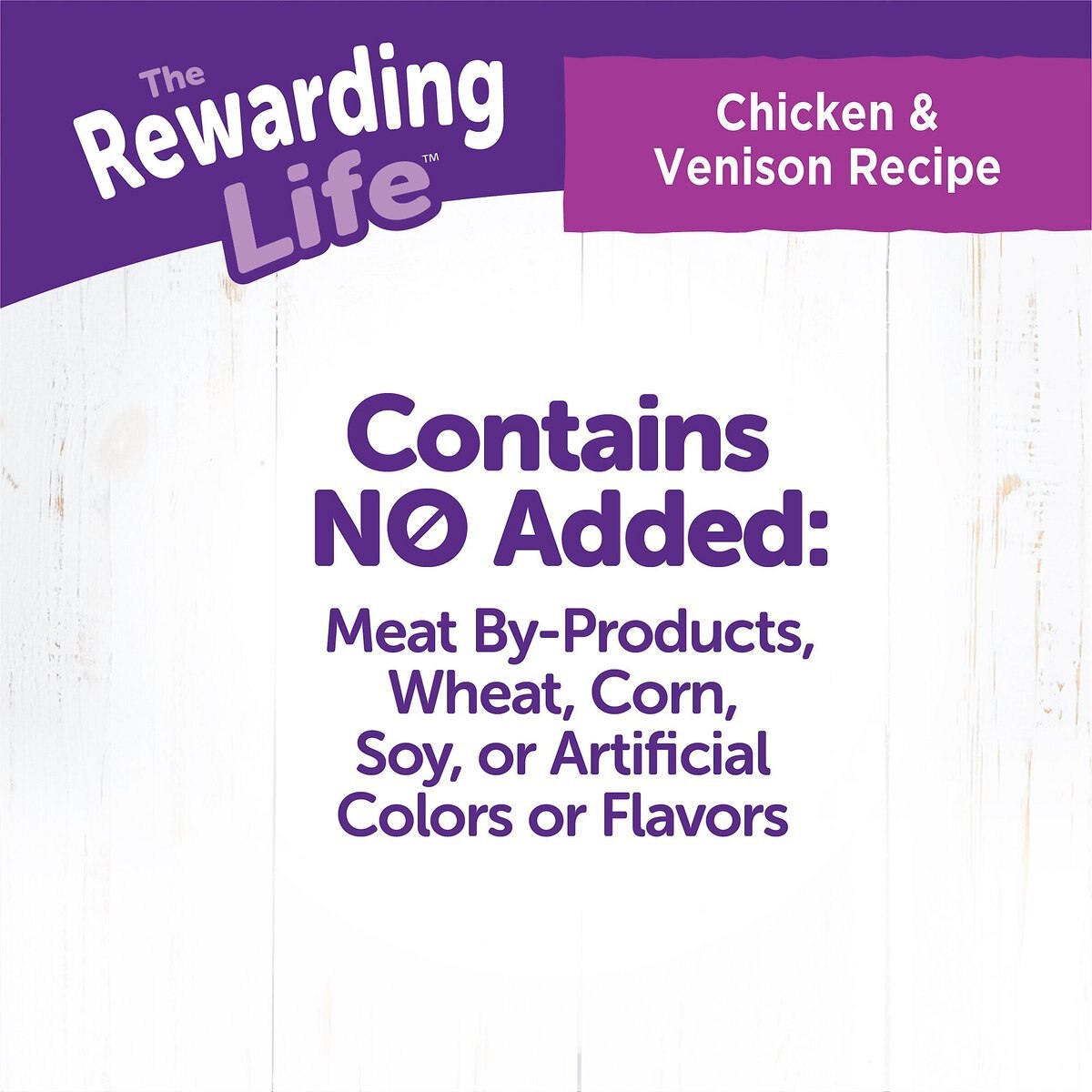 Wellness Rewarding Life Chicken and Venison Grain-Free Soft and Chewy Dog Treats