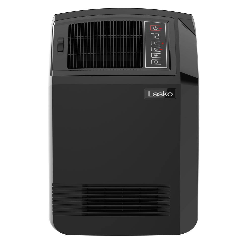 Lasko 23 in. Electric Cyclonic Ceramic Console Heater with Remote CC24910