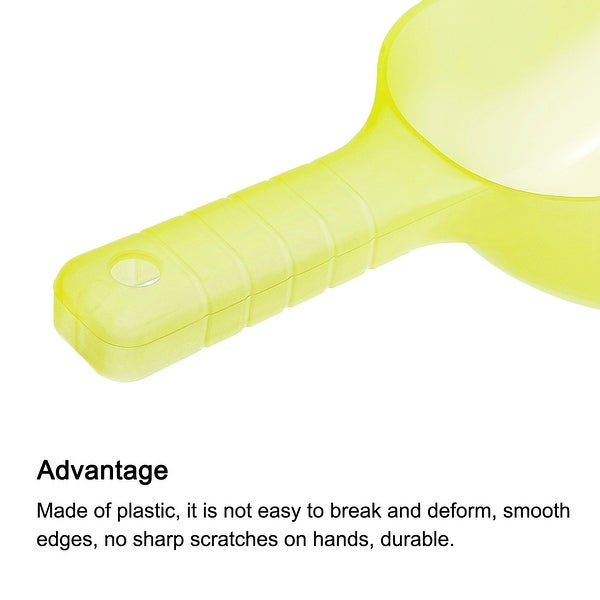 1 Set Ice Scoop Plastic 5.9x3.3x2.4