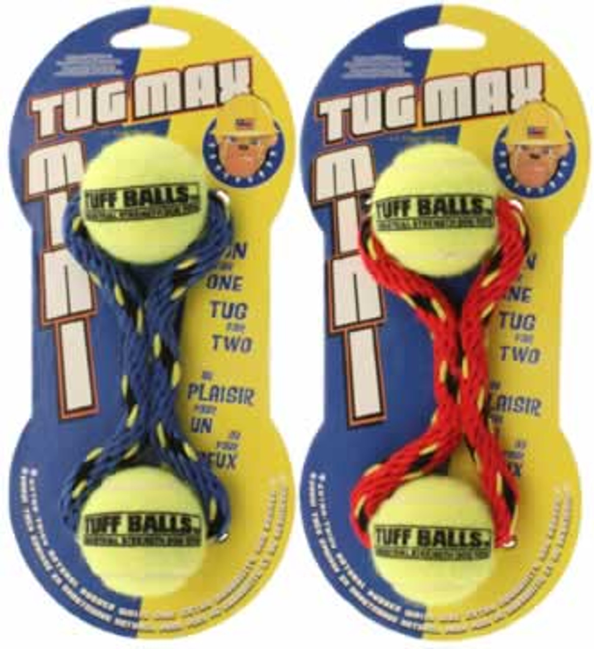 PetSport USA Tuff Balls MINI Tug Max Dog Toy