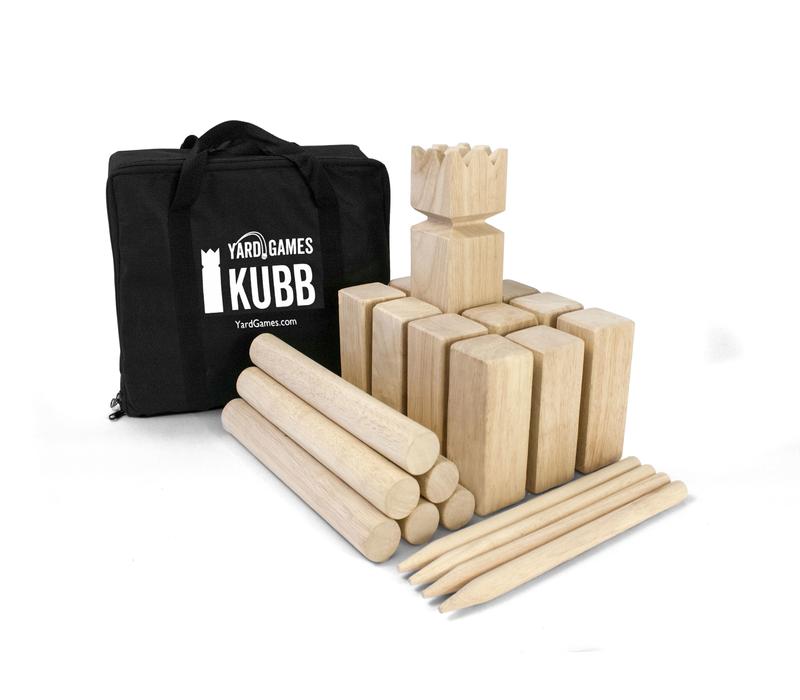 Hardwood Kubb Game Set