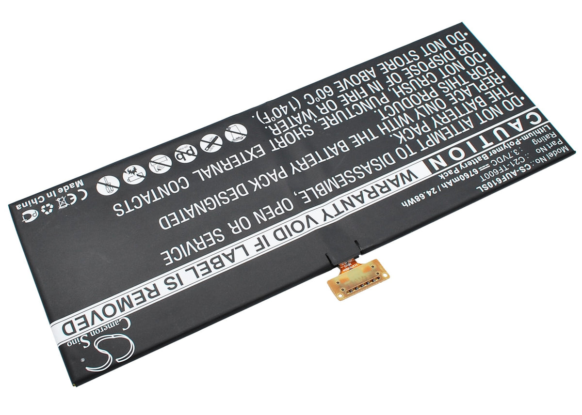 Asus VivoTab TF600TL Replacement Battery BatteryClerkcom Tablet