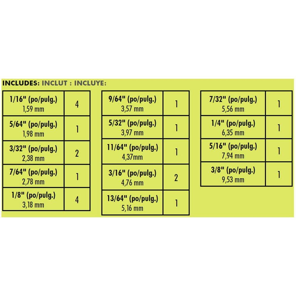 RYOBI Titanium Drill Bit Kit (22-Piece) AR2042