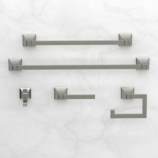 Glacier Bay Winstead 18 in. Towel Bar in Brushed Nickel BTH-018-289-BN