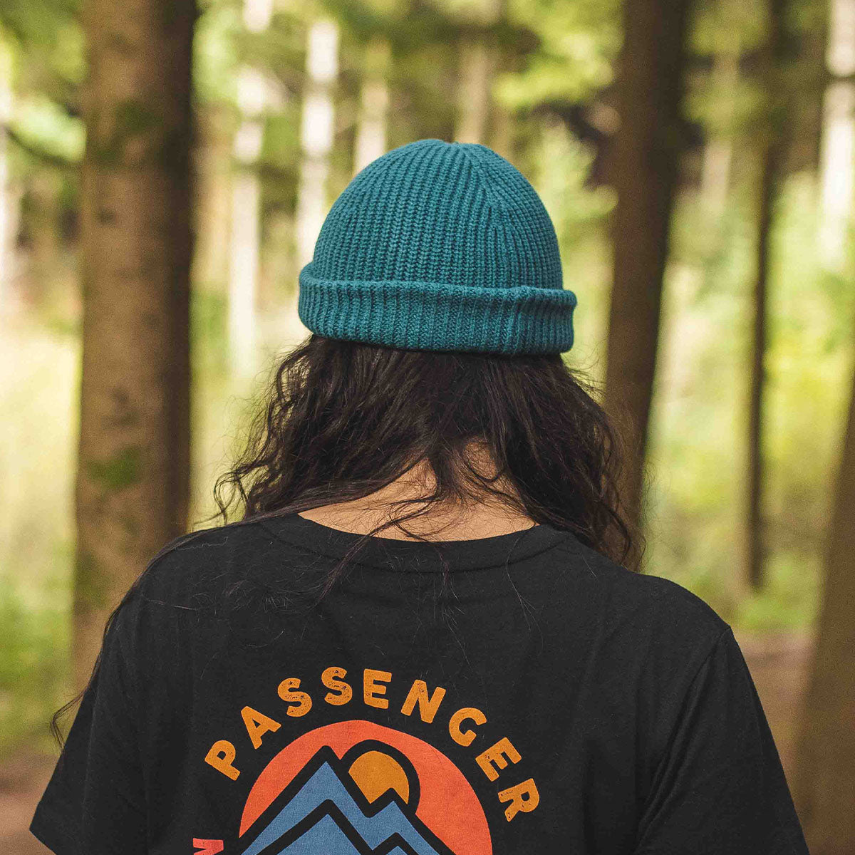 Compass Beanie - Ocean Green