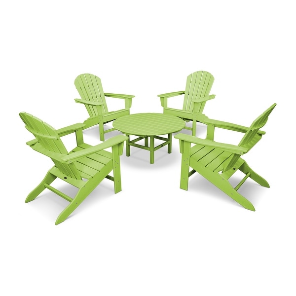 POLYWOOD South Beach 5Piece Conversation Group