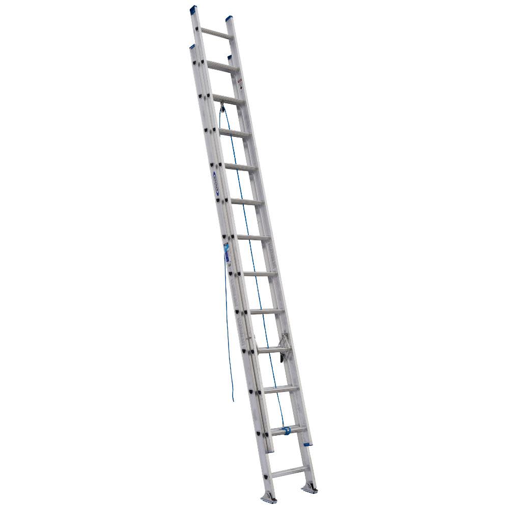 24 Ft. Type I Aluminum Extension Ladder