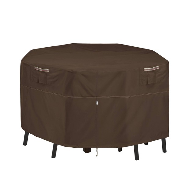 Madrona Waterproof Small Square Patio Bar Table amp Chair Cover Classic Accessories