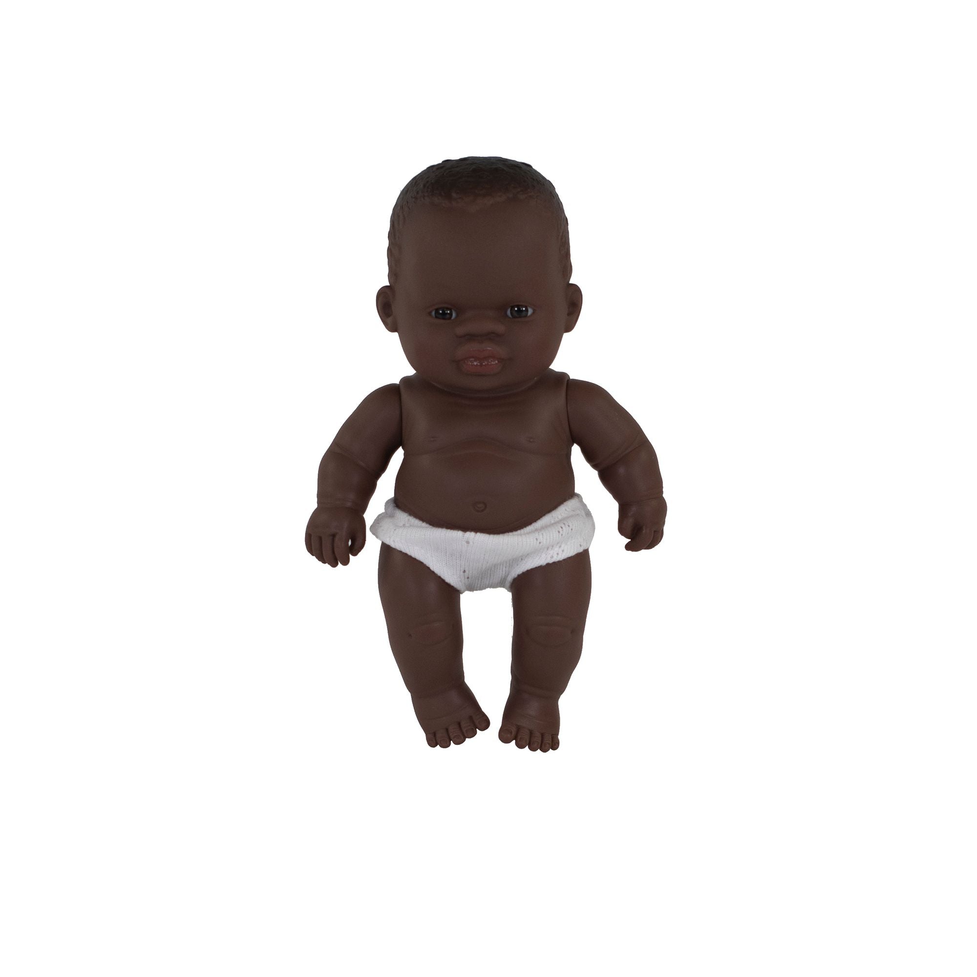 Newborn Baby Doll African Girl 8 1/4