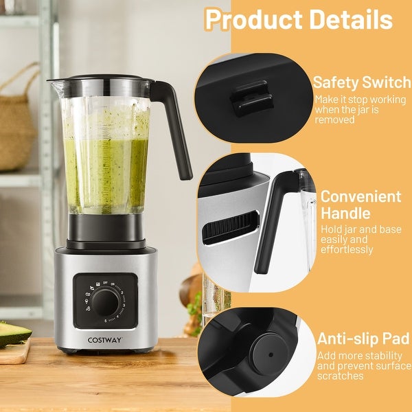 1500W 5 Speed Countertop Smoothie Blender