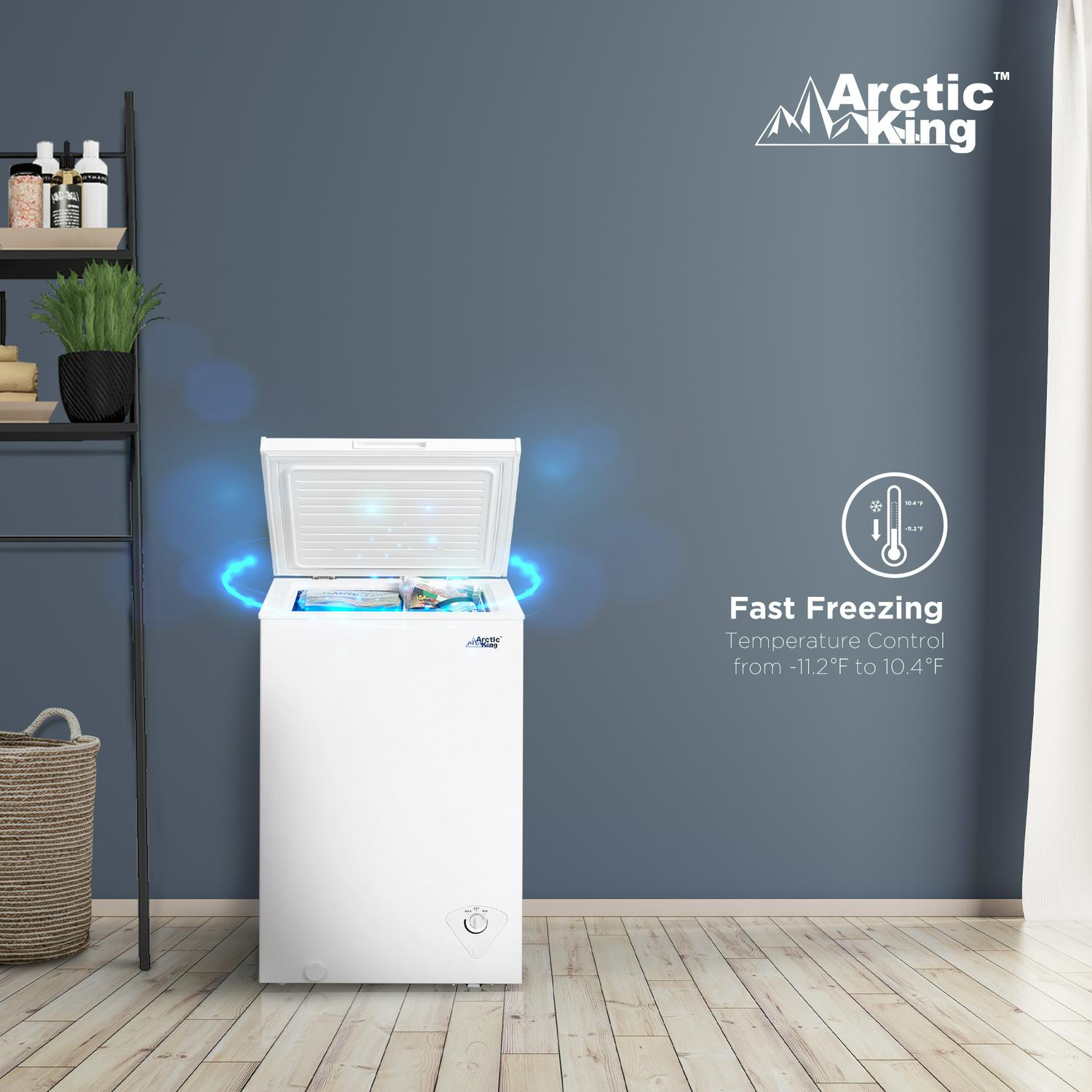 Arctic King 35 Cuft Chest Freezer White  Crowdfused