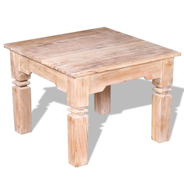 vidaXL Coffee Table Acacia Wood 23.6