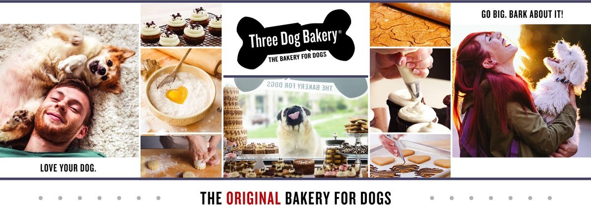 Three Dog Bakery Lick 'N Crunch Variety Pack Dog Treats