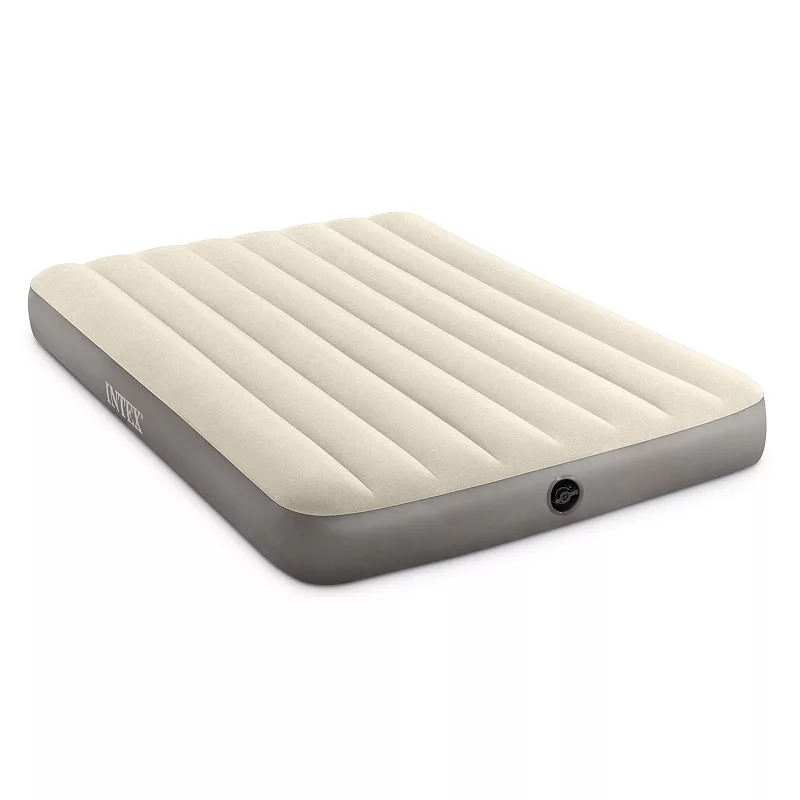 Intex 64102E Dura-Beam Standard Series Single Height Inflatable Airbed， Full