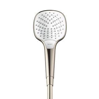 Hansgrohe Croma Select E 3-Spray Patterns 4.3 in. Single Wall Mount Handheld Shower Head in Brushed Nickel 04726820