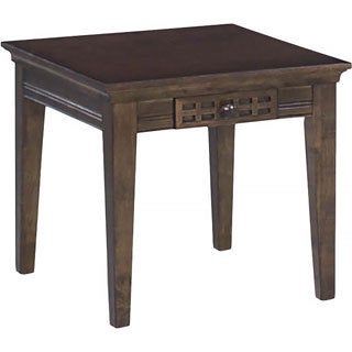 Casual Traditions Walnut End Table - 26