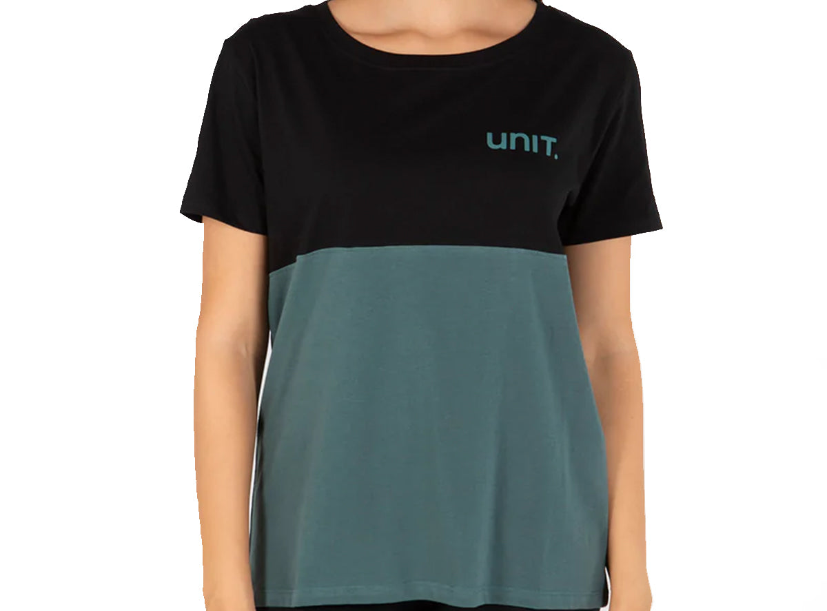 Unit Sequence Tee - Womens - Mid Green