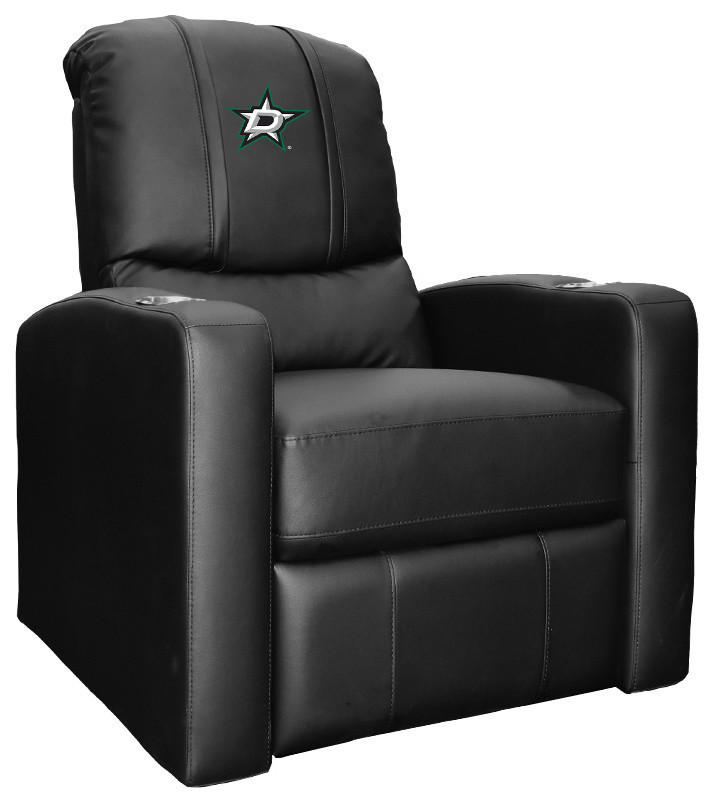 Dallas Stars Man Cave Home Theater Recliner   Contemporary   Recliner Chairs   by DreamSeats LLC  Houzz