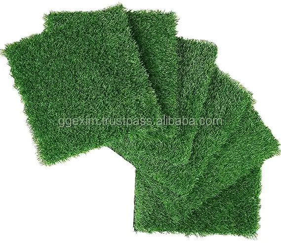 Hot Sale Artificial Grass Interlocking Tiles   The Perfect Solution for a Lush and Low  Maintenance Lawn from factory VIETWOOD