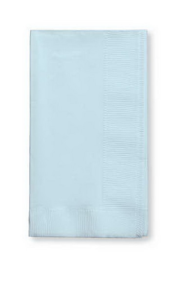 Creative Converting 95157 Pastel Blue Guest Towel ...