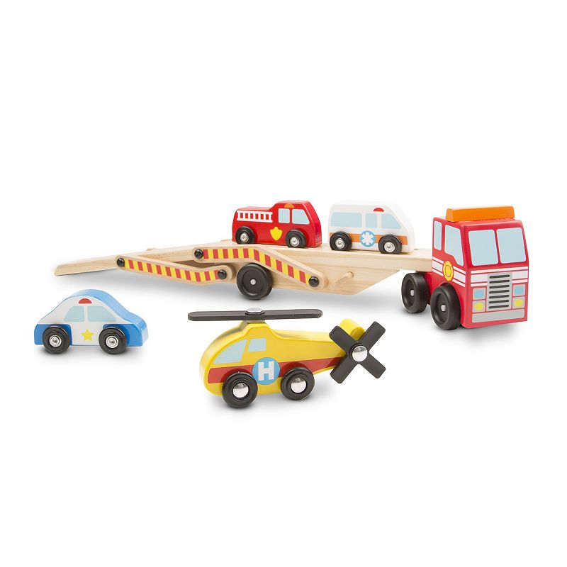 Melissa and Doug Emergency Vehicle Carrier