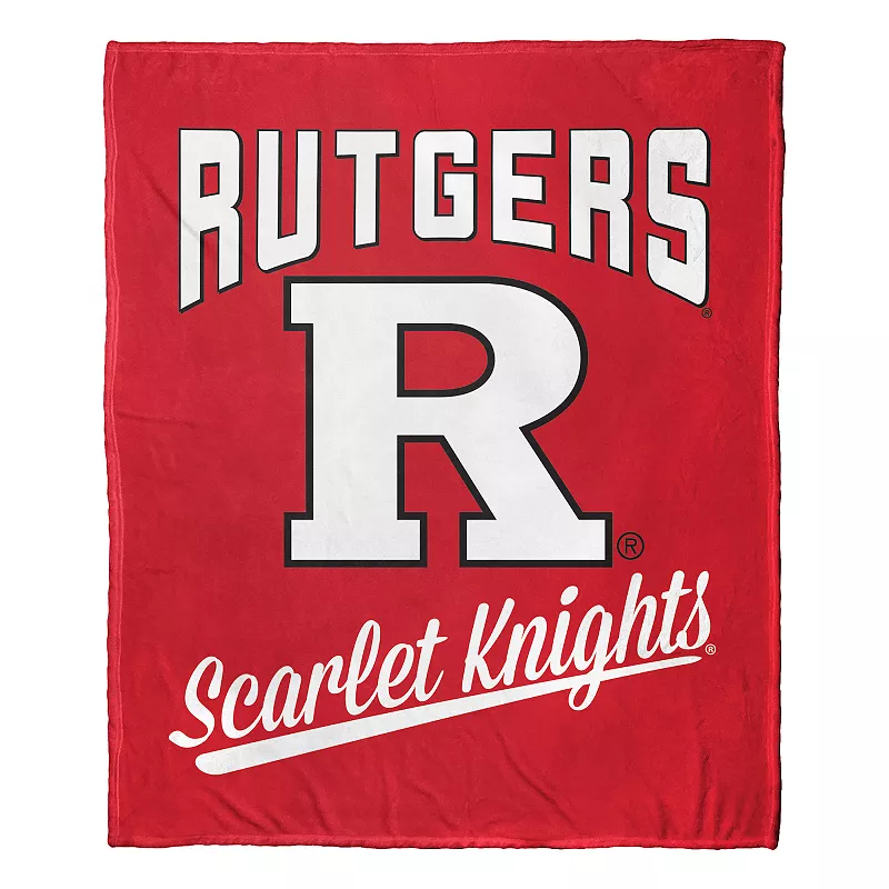 The Northwest Rutgers Scarlet Knights Alumni Silk-Touch Throw Blanket