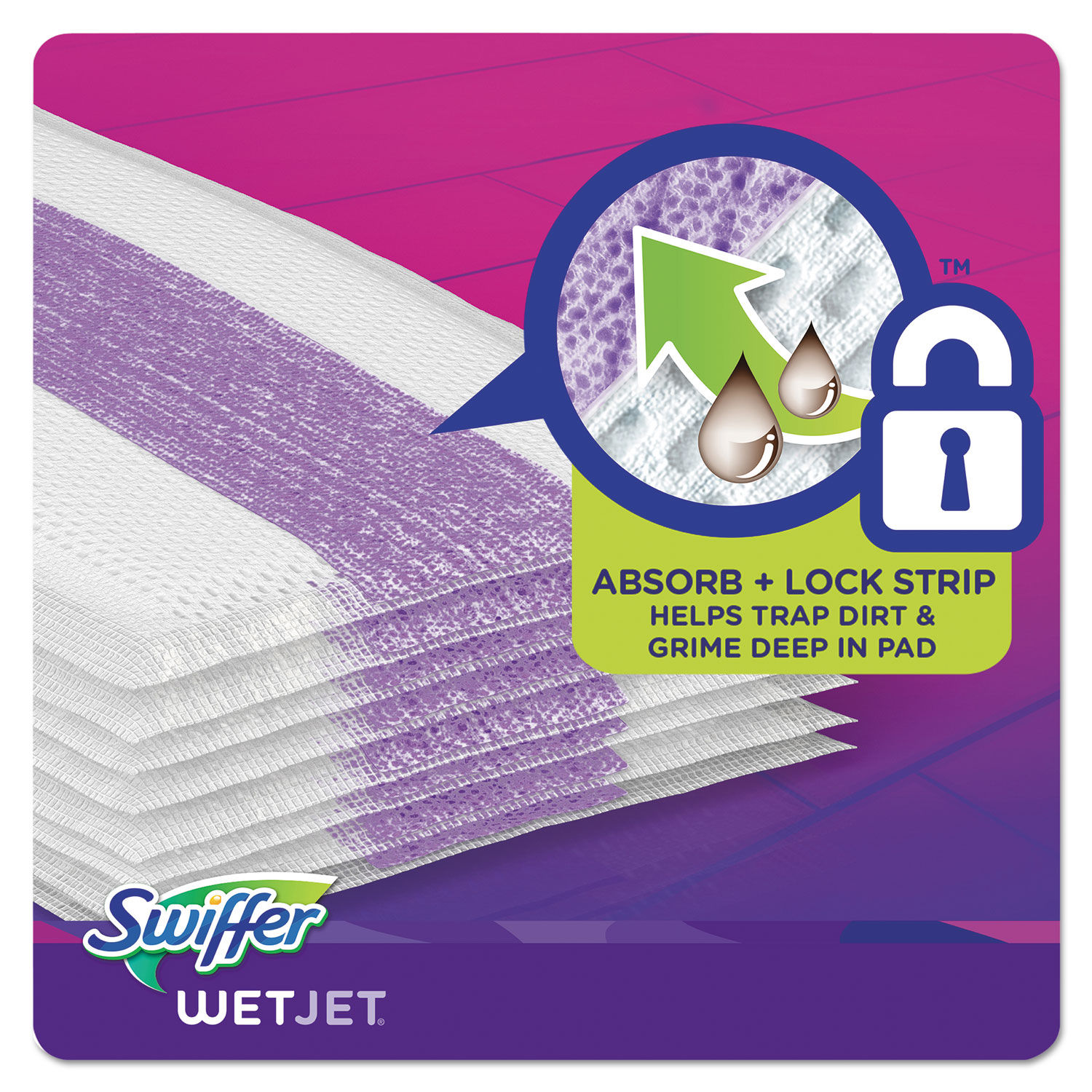 WetJet System Refill Cloths by Swifferandreg; PGC08443