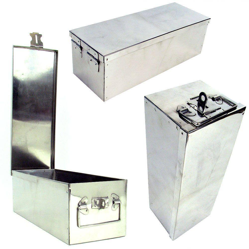 Stalwart 1 Gal. Storage Box in Metallic 75-005