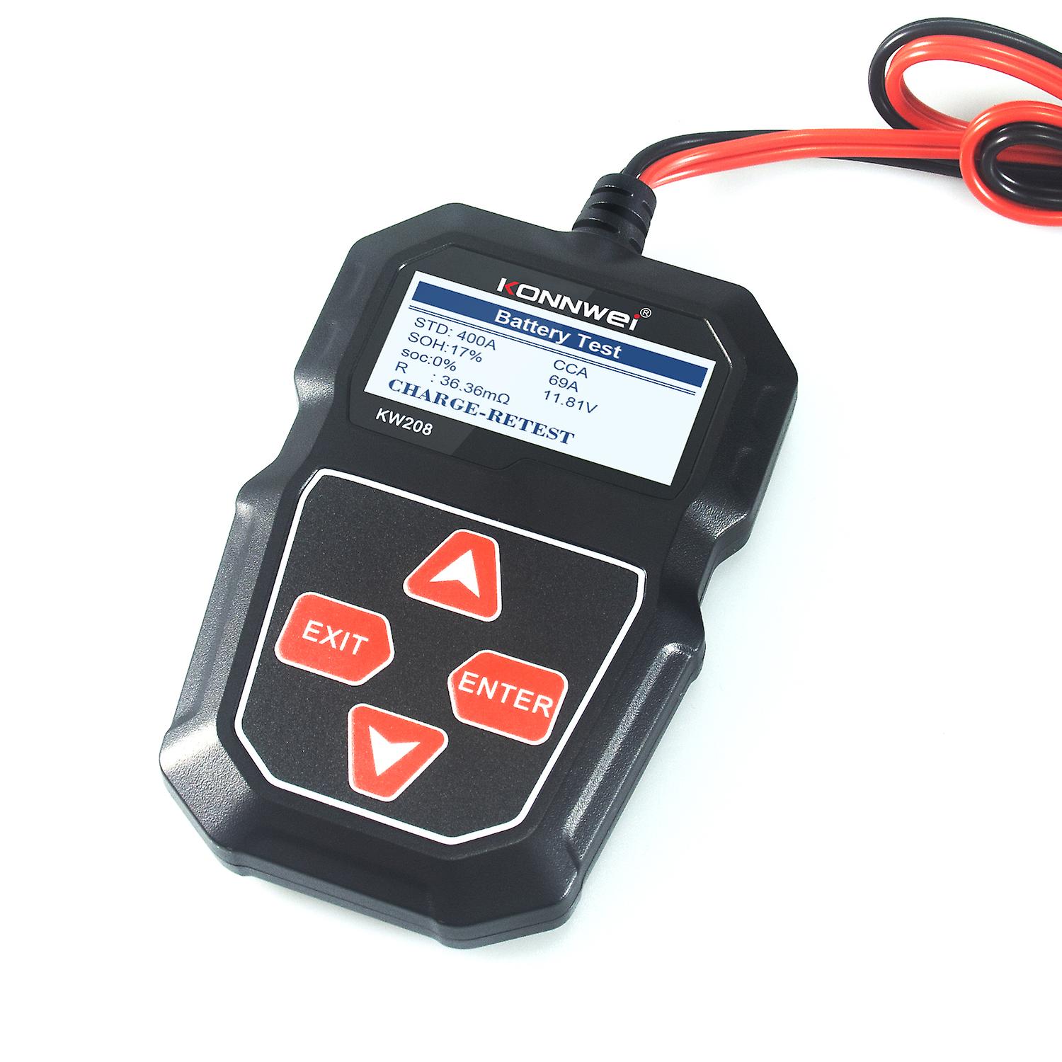 Lightweight Car Battery Tester