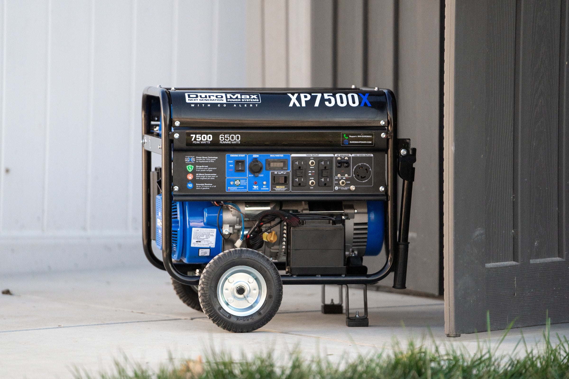 7,500 Watt Gasoline Portable Generator w/ CO Alert