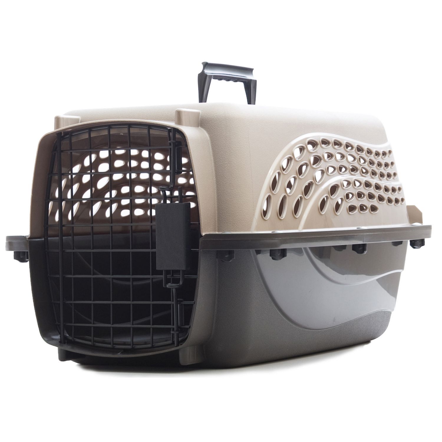 Petmate Two Door Pet Kennel for Pets up to 15 Pounds - Tan