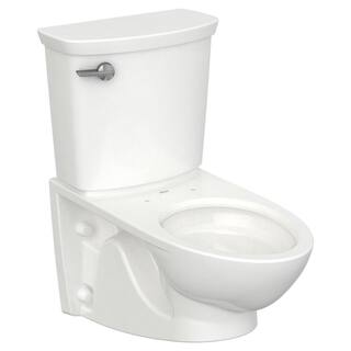 American Standard Glenwall VorMax 1.28 GPF Single Flush Toilet with Left Hand Trip Lever in White (Seat Not Included) 2882107.020