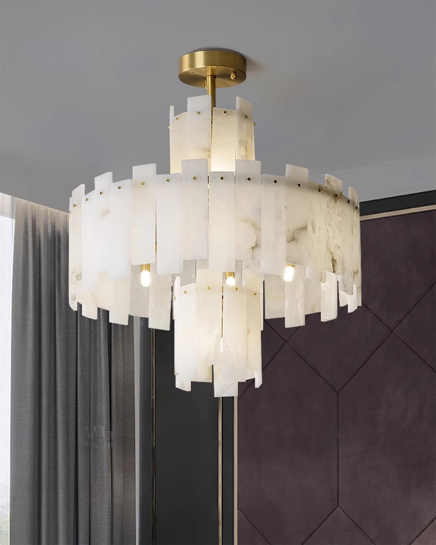 Regina Alabaster Chandelier