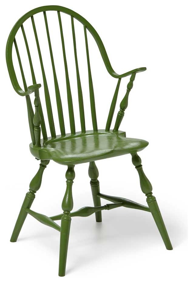 Youth Sized Continuous Arm Windsor Chair   Traditional   Armchairs And Accent Chairs   by Chicone Cabinetmakers  Houzz